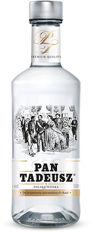 Pan Tadeusz - nowa butelka Pana Tadeusza